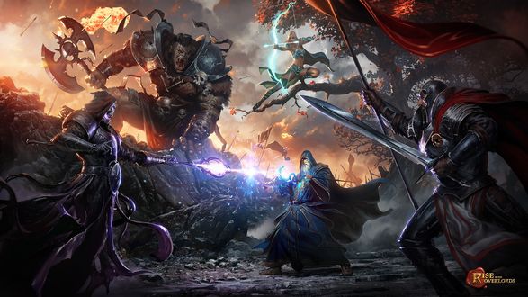 Обои на рабочий стол Арт к игре Rise Of The Overlords / Восхождение Повелителей, by Greg Rutkowski