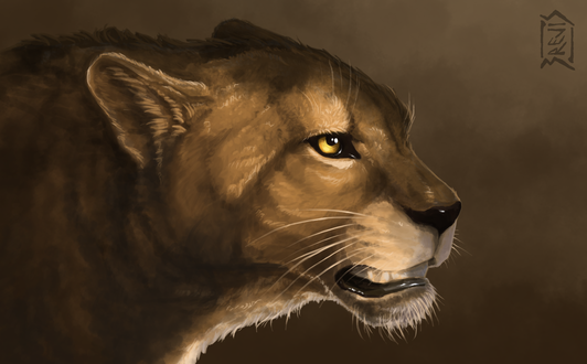 Обои на рабочий стол Kiara / Киара из мультфильма The Lion King 2 / Король Лев 2, by Brevis-art