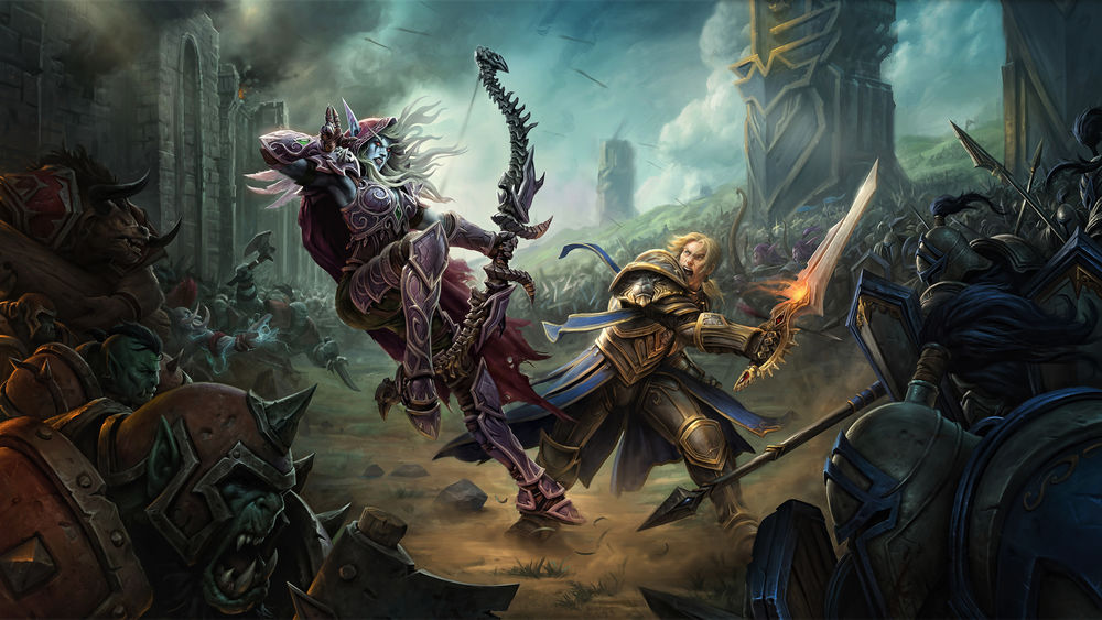Обои для рабочего стола Battle for Azeroth / Битва за Азерот, из игры World of Warcraft / Мир военного ремесла, by ddddd210