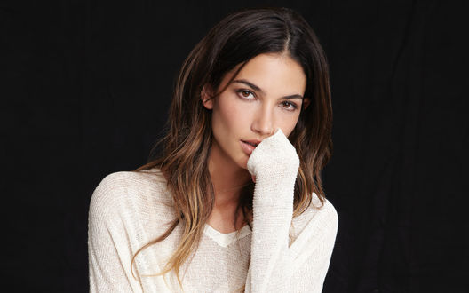 Обои на рабочий стол Американская топ-модель Lily Aldridge