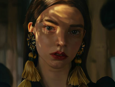 Обои на рабочий стол Девушка c серьгами, by Por sawitree