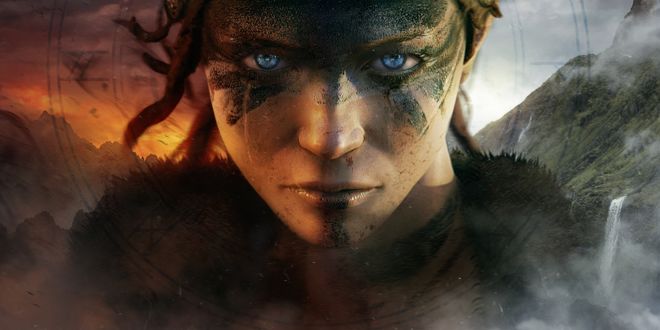 Обои на рабочий стол Воительница Senua / Сенуа, персонаж игры Hellblade: Senua’s Sacrifice, by PlanK-69