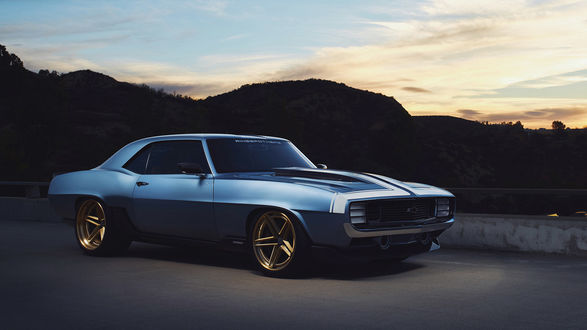 Обои на рабочий стол 1969 Ringbrothers Chevrolet Camaro G-Code V1-1080