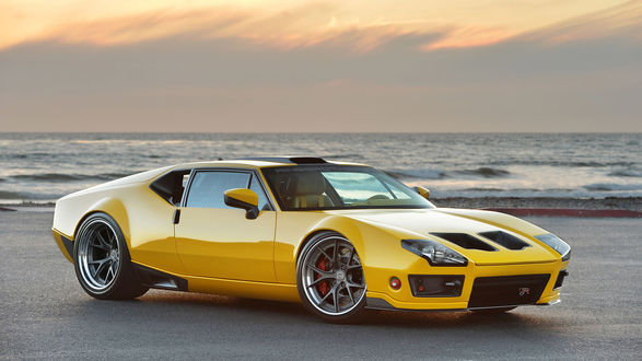 Обои на рабочий стол 1971 Ringbrothers De Tomaso Pantera V5-1080
