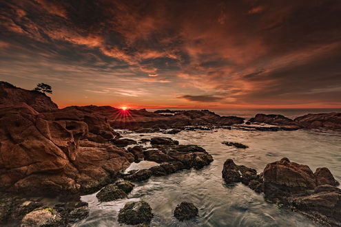 Обои на рабочий стол Бухта Cala Den Punta Sureda / Кала Ден Пунта Суреда, by Alfredo Bano