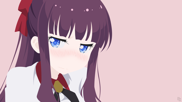 Обои на рабочий стол Hifumi Takimoto / Хифуми Такимото из аниме New Game!/Новая игра, by ncoll36