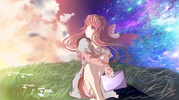 Обои на рабочий стол Rin / Рин из аниме Shelter / Убежище, by Sei-Chan88