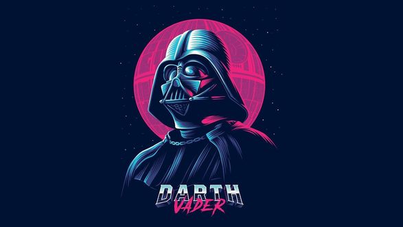 Обои на рабочий стол Дарт Вейдер / Darth Vader из фильма Звездные Воины / Star Wars