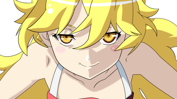 Обои на рабочий стол Oshino Shinobu / Осино Синобу из аниме Bakemonogatari / Истории монстров, by tobuei