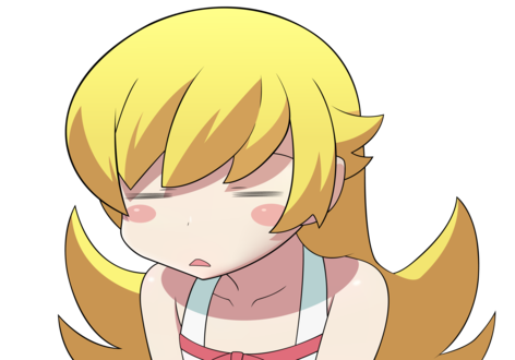 Обои на рабочий стол Oshino Shinobu / Осино Синобу из аниме Bakemonogatari / Истории монстров, by tobuei