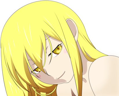 Обои на рабочий стол Oshino Shinobu / Осино Синобу из аниме Bakemonogatari / Истории монстров, by tobuei