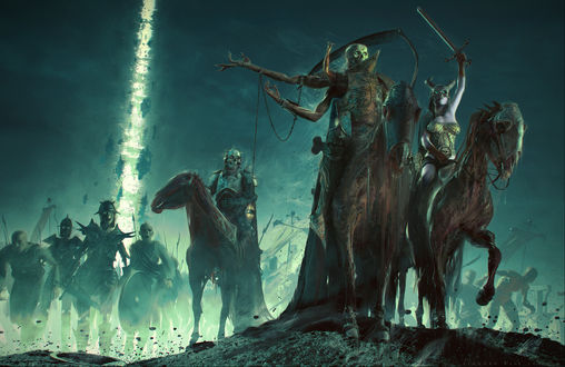 Обои на рабочий стол Court of the Dead / Суд мертвых, by stephen schirle