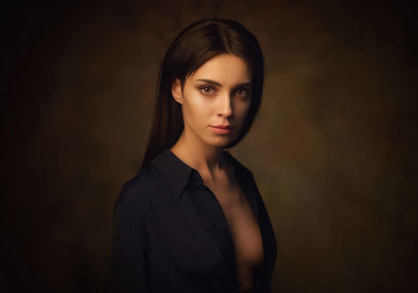 Обои на рабочий стол Модель Таня Фрост, фотограф Maxim Maximov