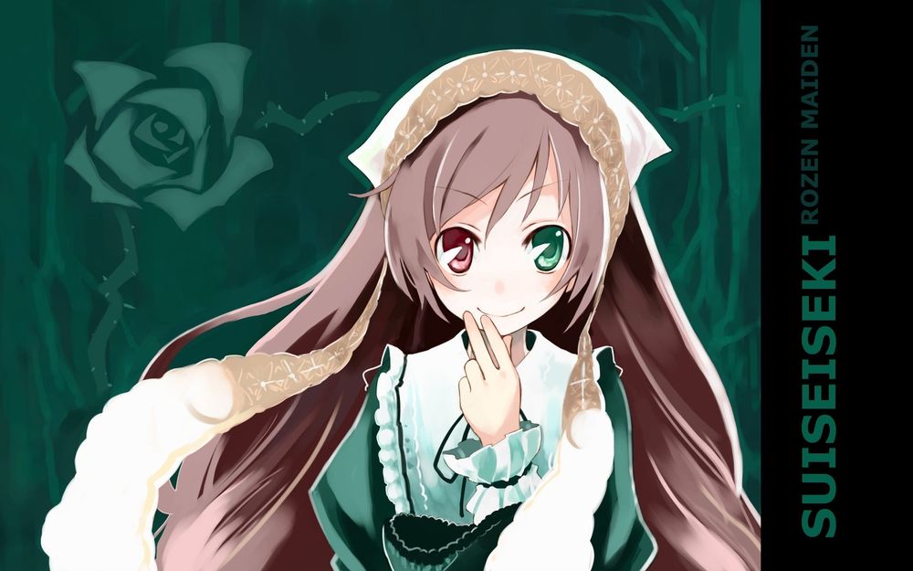 Обои для рабочего стола Кукла Suiseiseki из аниме Девы Розена / Rozen Maiden, by Peach-Pit