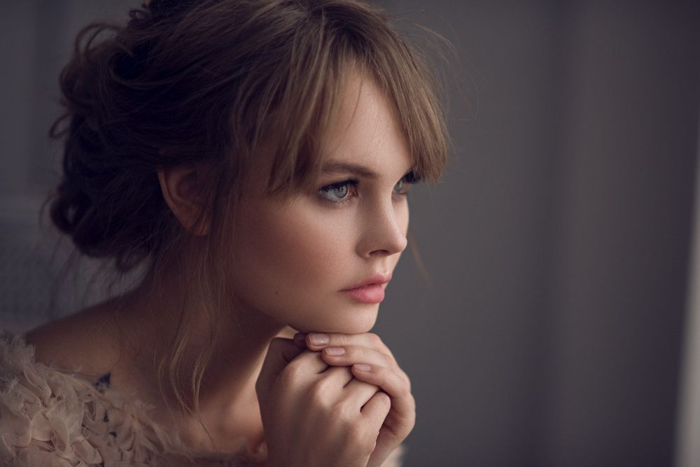 Обои для рабочего стола Модель Anastasia Scheglova / Анастасия Щеглова, фотограф Olga Strelkova