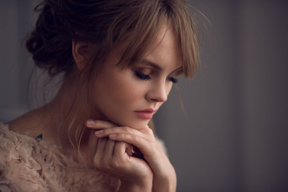 Обои для рабочего стола Модель Anastasia Scheglova / Анастасия Щеглова, фотограф Olga Strelkova