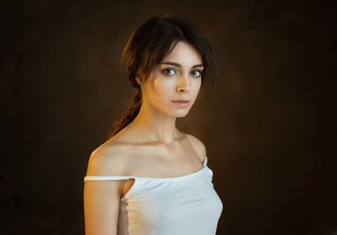 Обои на рабочий стол Модель Tanya Frost, фотограф Maxim Maximov