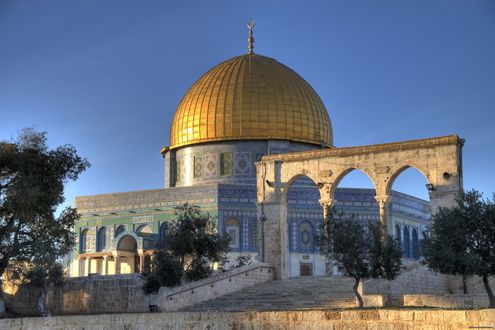 Обои на рабочий стол Мечеть Al-Aqsa Jerusalem / Аль - Акса в Иерусалиме