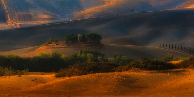 Обои на рабочий стол Italian autumn / осень в Италии. Фотограф Marek Biegalski
