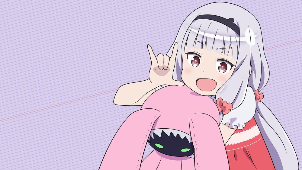Обои для рабочего стола Kate Hoshimiya / Кейт Хошимия из аниме Sekai Seifuku: Bouryaku no Zvezda / Завоеватели мира: Операция «Звезда»,