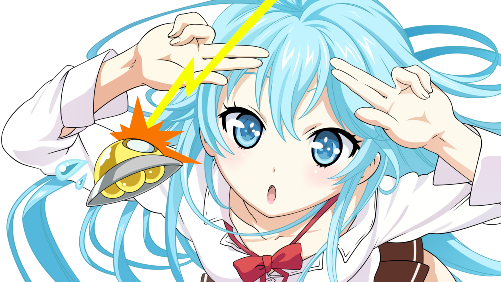 Обои для рабочего стола Erio Touwa / Эрио Това из аниме Denpa Onna to Seishun Otoko / Радиосигнал от чудачки. Юноша на связи, by kyuubi3000
