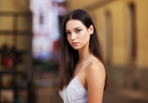 Обои на рабочий стол Модель Mariya Volokh, фотограф Maxim Maximov