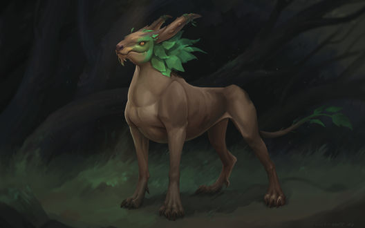 Обои на рабочий стол Земная гончая / Earth hound