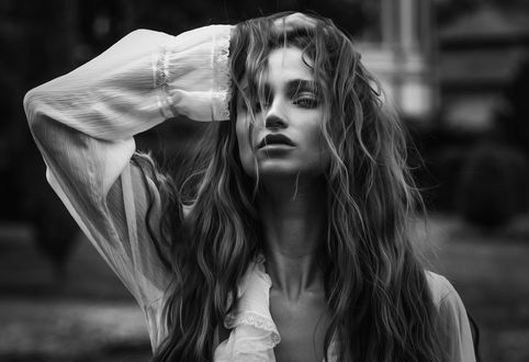 Обои на рабочий стол Модель Ilvy Kokomo, фотограф Joachim Bergauer