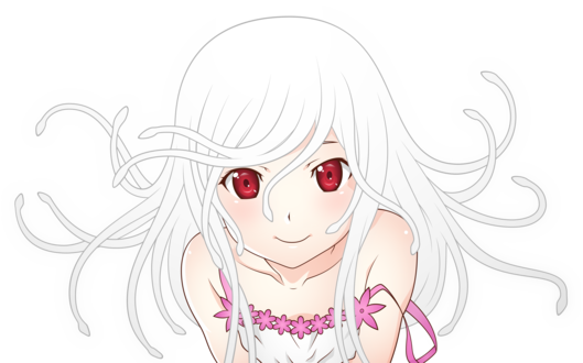 Обои на рабочий стол Nadeko Sengoku / Надэко Сэнгоку из аниме Bakemonogatari / Монстрассказы, by Phluxxor