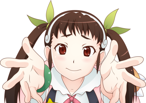 Обои на рабочий стол Mayoi Hachikuji / Маей Хатикудзи из аниме Bakemonogatari / Истории монстров, by Phluxxor