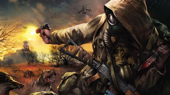 Обои на рабочий стол S. T. A. L. K. E. R- неудачный день