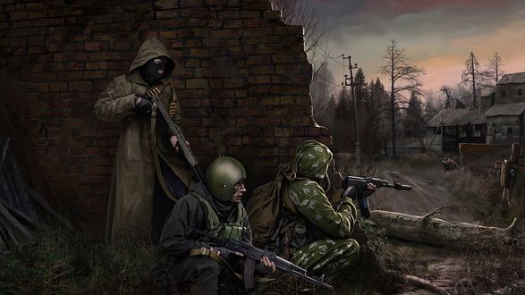 Обои на рабочий стол S. T. A. L. K. E. R- пора в путь