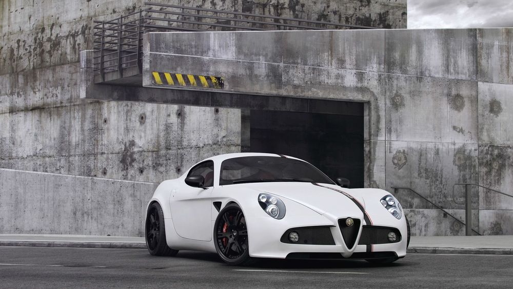 Обои для рабочего стола Alfa Romeo 8C Competizione