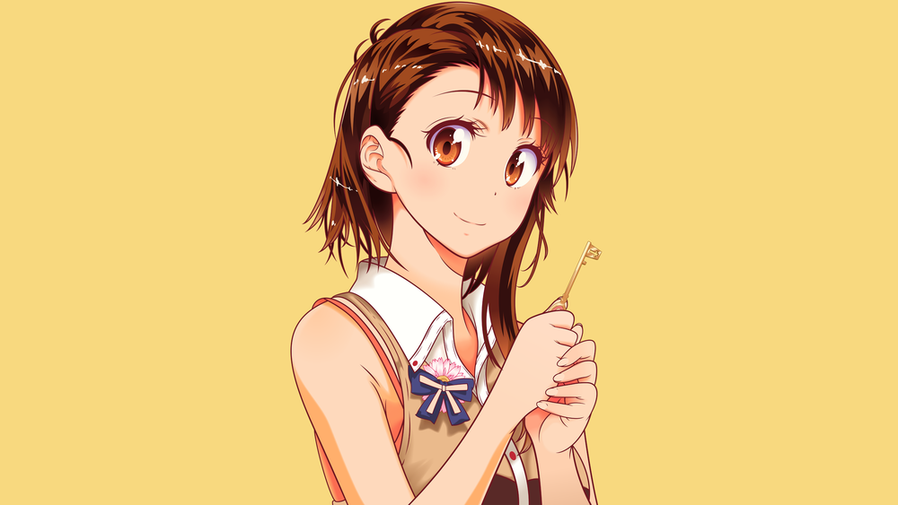 Обои для рабочего стола Kosaki Onodera / Косаки Онодэра из аниме Nisekoi / Притворная любовь, by Starsilvery