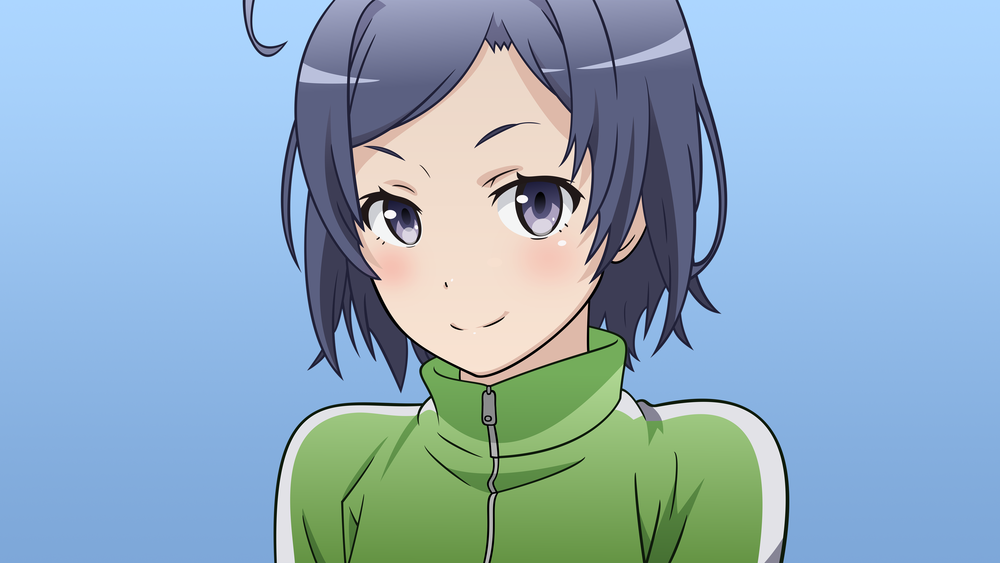 Обои для рабочего стола Komachi Hikigaya / Комачи Хикигая из аниме Yahari Ore no Seishun Love Comedy wa Machigatteiru / Как и ожидалось, моя школьная романтическая жизнь не удалась, by Starsilvery