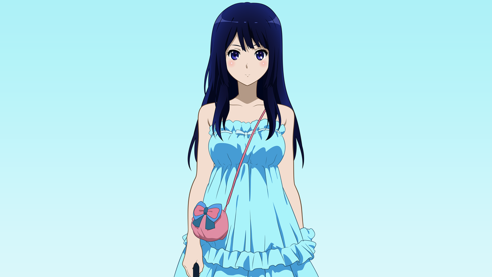 Обои для рабочего стола Reina Kousaka / Рэйна Косака из аниме Hibike! Euphonium / Звучи, эуфониум, by Starsilvery