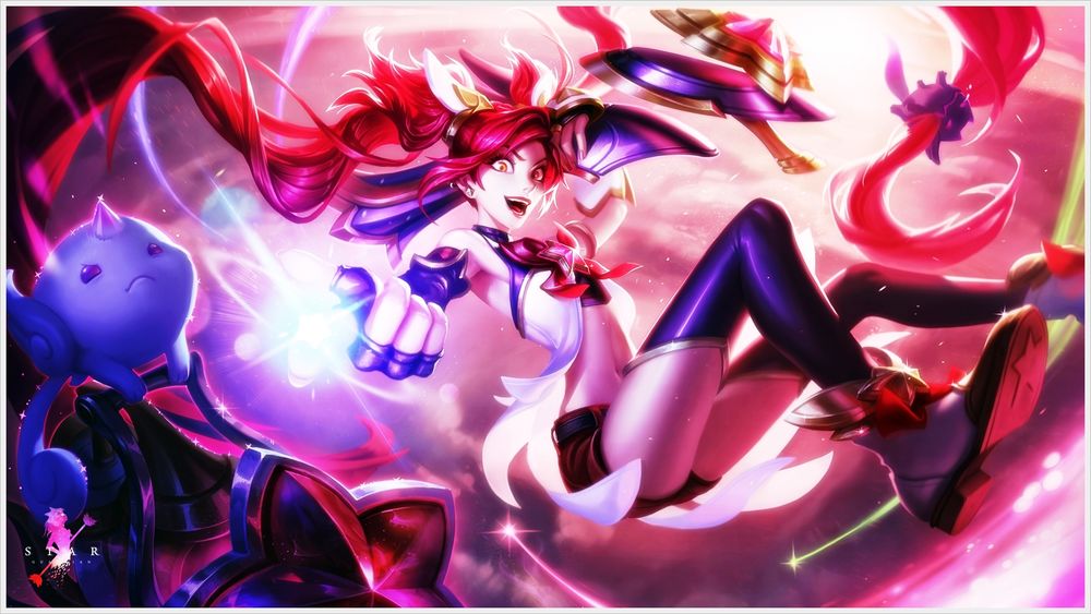 Обои для рабочего стола Star Guardian Lux / Звезда Guardian Lux, by PopokuPinguPop90