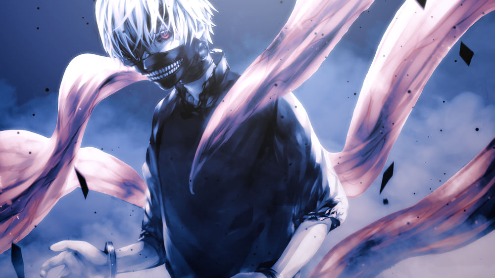 Обои Канеки. Wallpaper Kaneki.