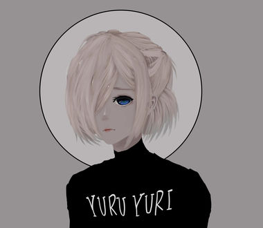 Обои на рабочий стол Yuri Plisetsky / Юрий Плисецкий из аниме Yuri! On Ice / Юрий на льду!(YURU YURI)