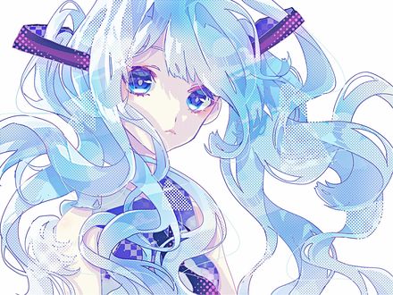 Обои на рабочий стол Vocaloid Hatsune Miku / Вокалоид Хатсунэ Мику