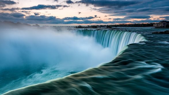 Обои на рабочий стол Ниагарский водопад / Niagara Falls