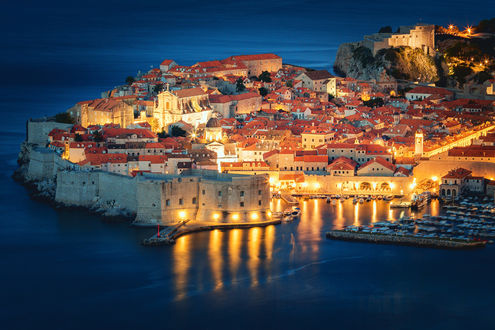 Обои на рабочий стол Dubrovnik Old Town / Старый город Дубровника. Фотограф Adnan Bubalo