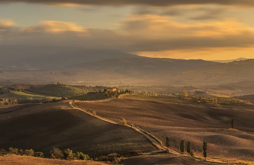 Обои на рабочий стол Tuscany, Italy / Тоскана, Италия, фотограф Ryszard Lomnicki