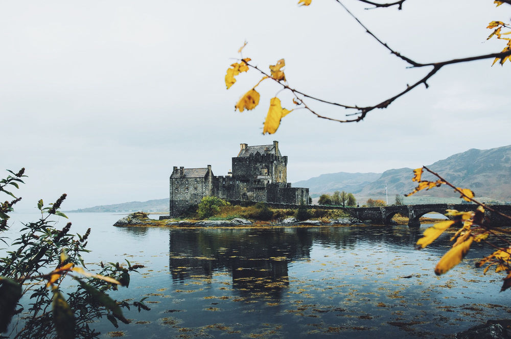 Обои для рабочего стола Eilean Donan Castle / Замок Эйлан Донан, фотограф Daniel Casson