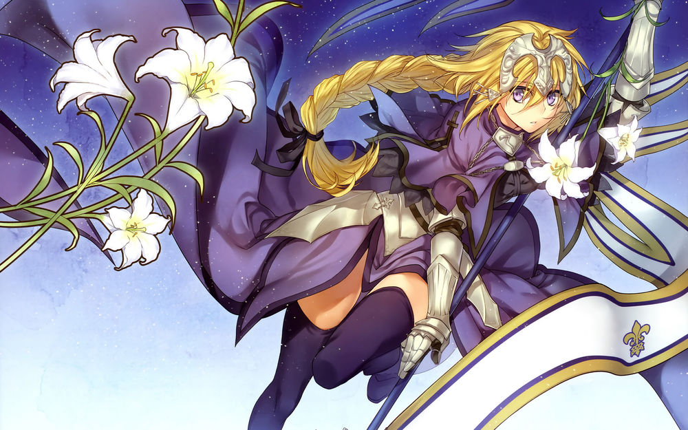Обои для рабочего стола Ruler / Рулер из аниме Fate / Apocrypha / Судьба / Апокриф, by HiirosAbyssal