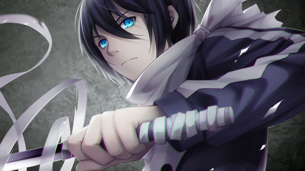 Обои для рабочего стола Yato / Ято из аниме Noragami / Бездомный бог, by zsuetam2000