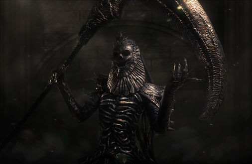 Обои на рабочий стол Косплей-модель Suok в образе Nashandra / Нашандры из игры Dark Souls / Темные Души, by Aku