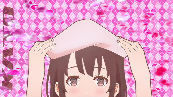 Обои на рабочий стол Megumi Katou / Мэгуми Като из аниме Saenai Heroine no Sodatekata / Как воспитать героиню из обычной девушки, by sanoboss