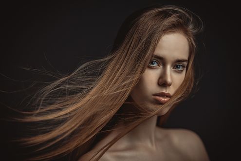 Обои на рабочий стол Модель Татьяна Шукаева, фотограф Денис Котов
