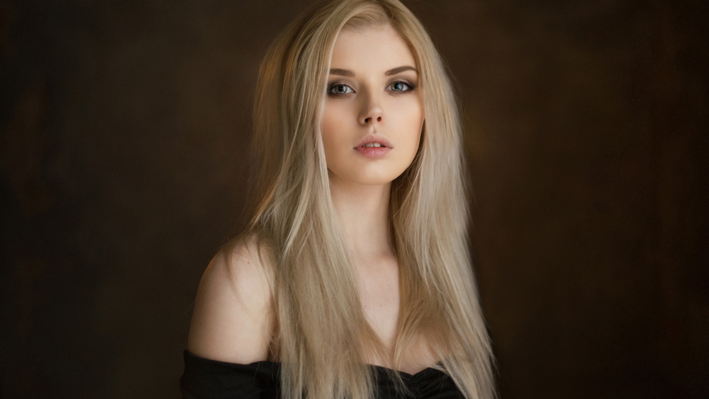 Обои для рабочего стола Модель Selena Verner, by Maxim Maximov